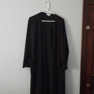 Lularoe Black Sarah duster